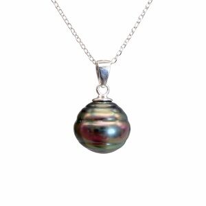 #16 | S925 Tahitian Semi Baroque Pearl Necklace